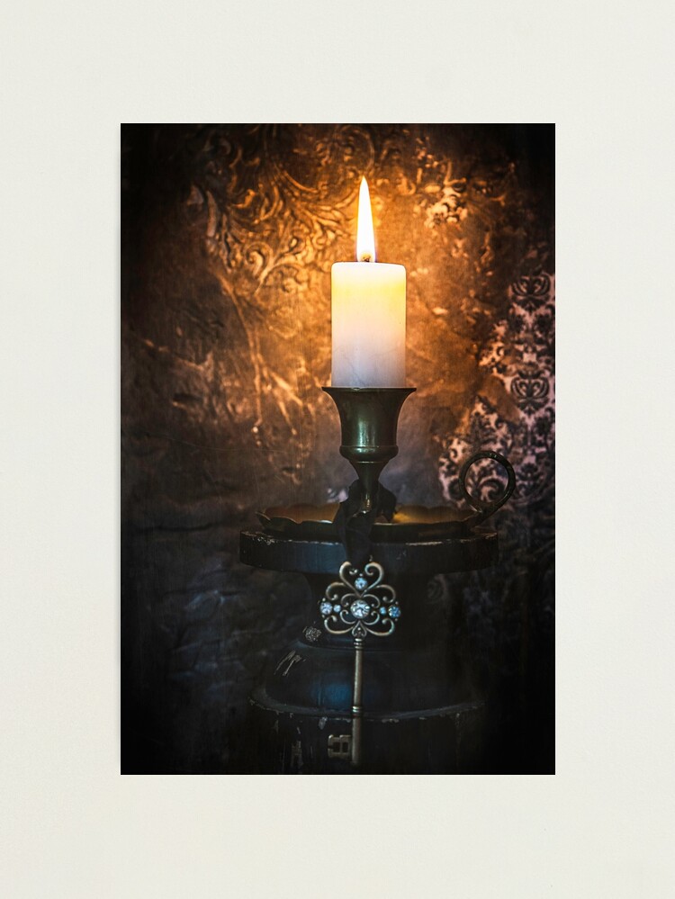 Alternate view of The Candle and The Key Photographic Print
