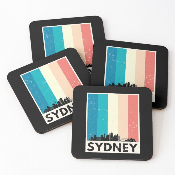 Item preview, Sydney skyline designed and sold by The Agreeable Raven.