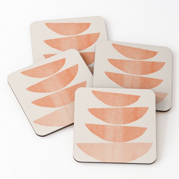 Item preview, Mid Century Modern Arches Art Abstract Shapes designed and sold by koovoxdogs.