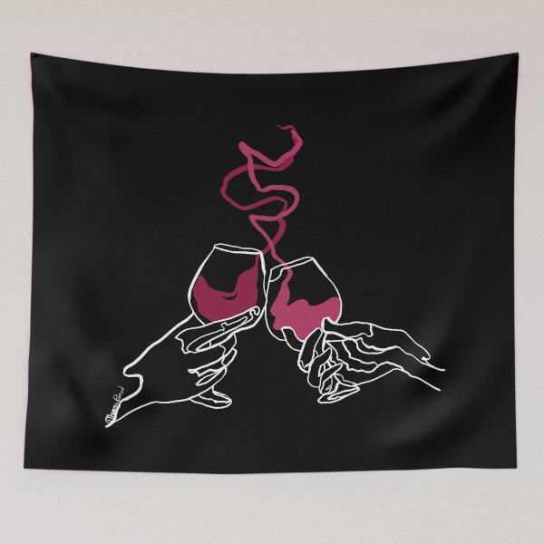Item preview, Single Line - Wine (White) designed and sold by MaxencePierrard.