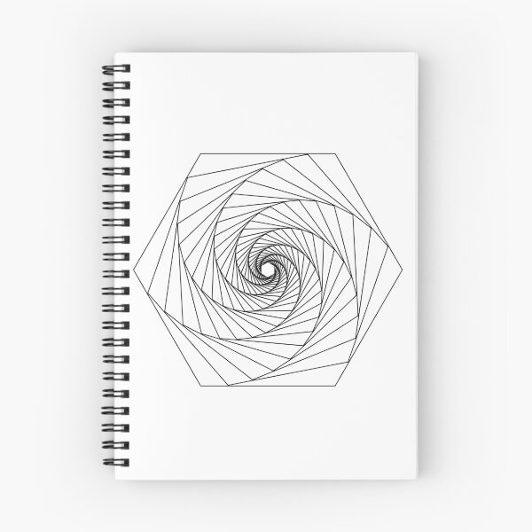 Item preview, Geometric Hexagon Spiral designed and sold by The Retrofits.