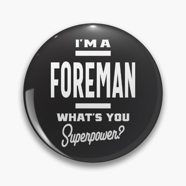 Item preview, Foreman Occupation Job Title designed and sold by cidolopez.