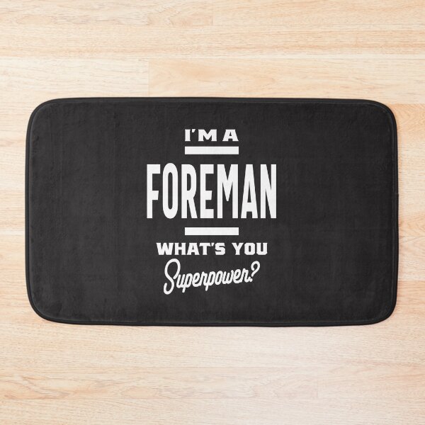 Item preview, Foreman Occupation Job Title designed and sold by cidolopez.