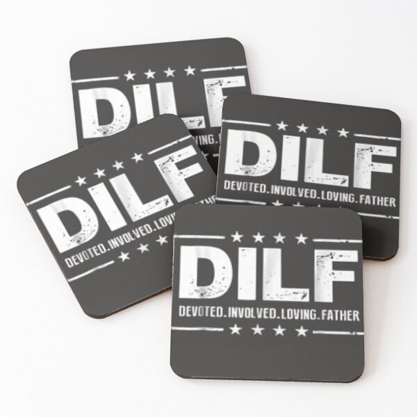 Item preview, DILF Devoted Involved Loving Father shirt designed and sold by chanat3659.