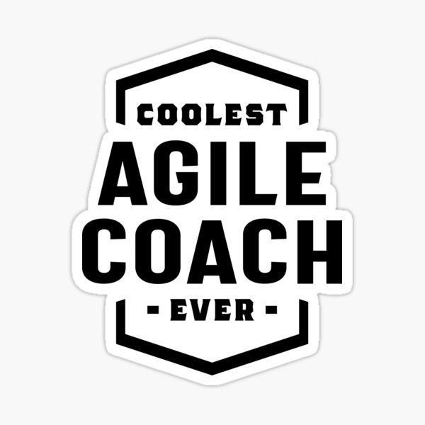 Agile Coach Occupation Job Title Sticker