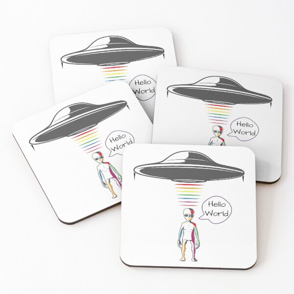 Item preview, There is a message from the colorful alien designed and sold by RIDVAN | Visual Art & Design.