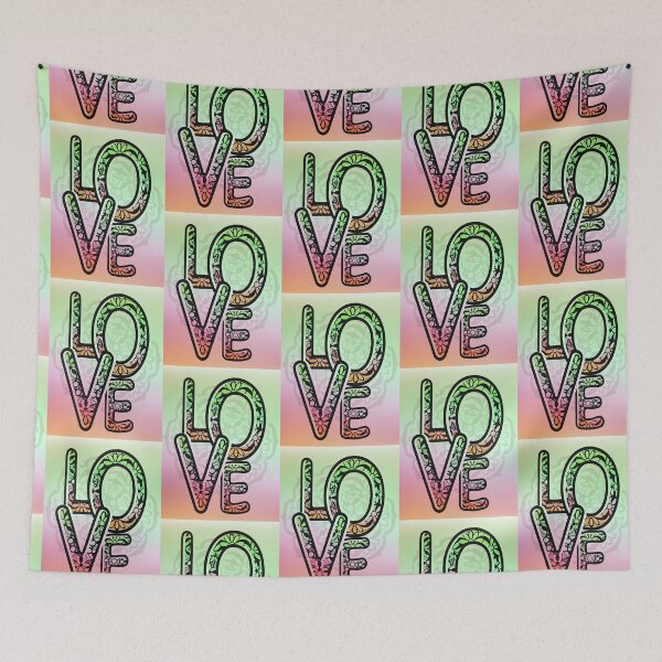 Item preview, Green Love Mandala designed and sold by kMariaART.