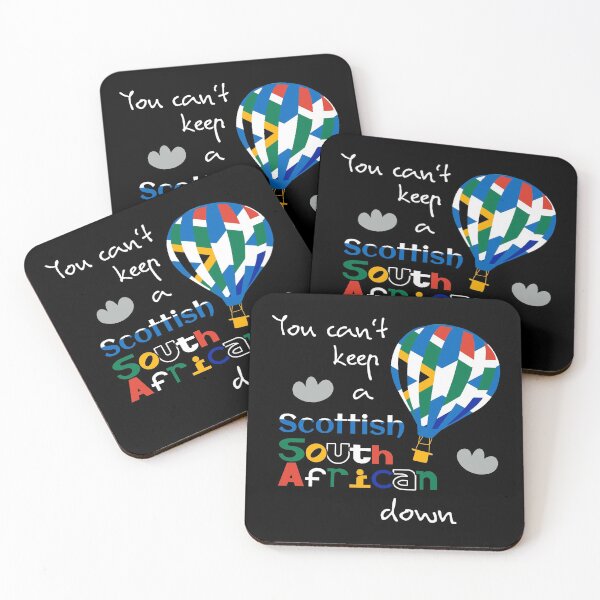 Item preview, You can't keep a Scottish South African down inspirational designed and sold by SolidEarthArt.