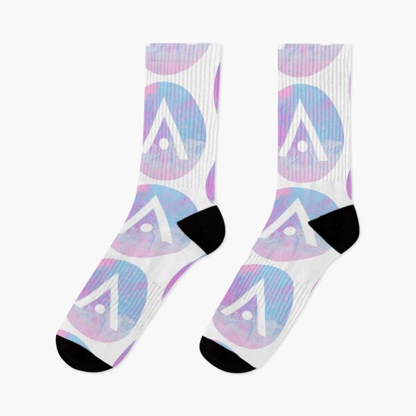 Item preview, Blue and Purple Marble Aveda Logo designed and sold by Dalaura.