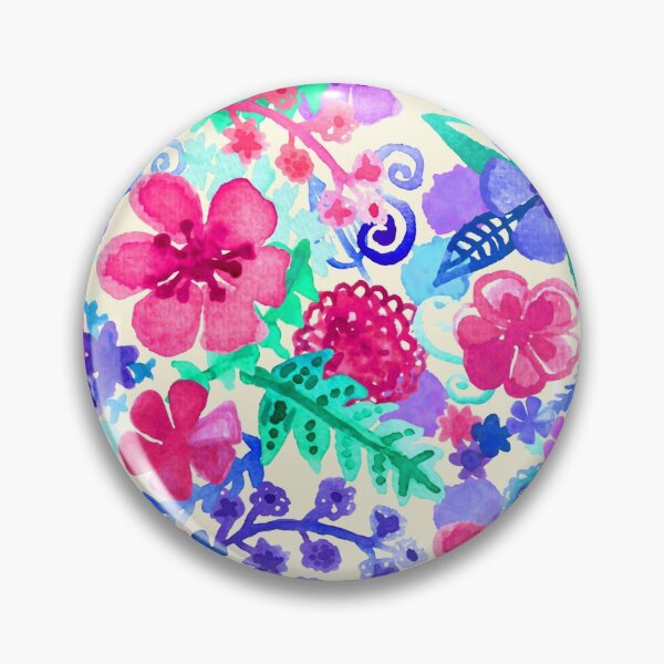 Item preview, Fresh Watercolor Floral Pattern designed and sold by Tangerine-Tane.