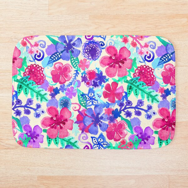 Item preview, Fresh Watercolor Floral Pattern designed and sold by Tangerine-Tane.