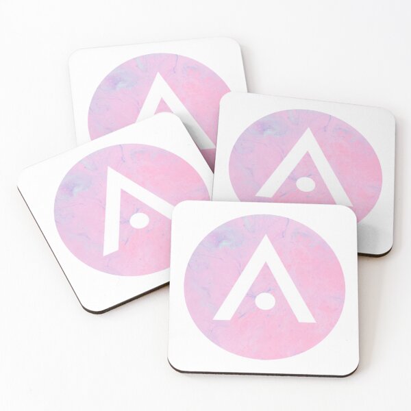 Item preview, Light Pink Marble Aveda Logo designed and sold by Dalaura.
