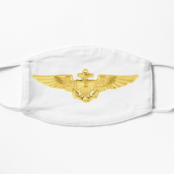 USMC. Aviation Insignia, Naval Aviator, Badge. Flat Mask