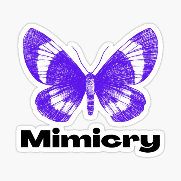 Mimicry - Butterfly Sticker