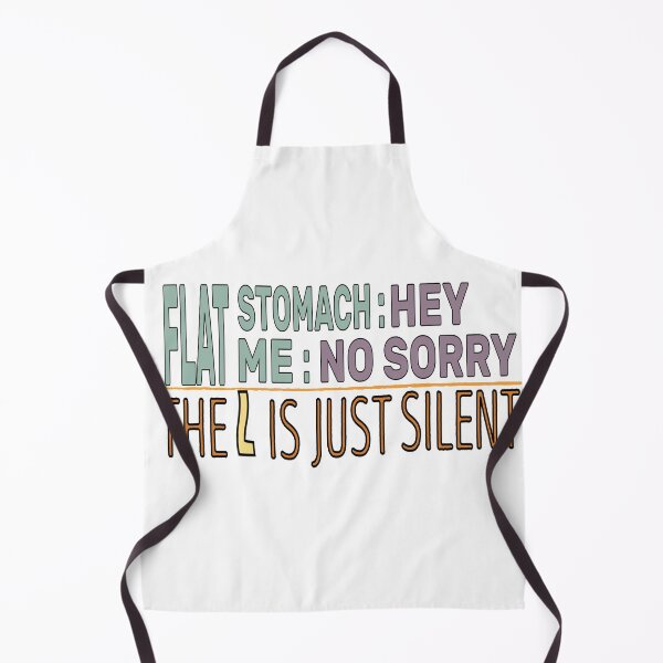 Item preview, Flat Stomach The L Is Just Silent Funny Weight designed and sold by Otmaneshop.