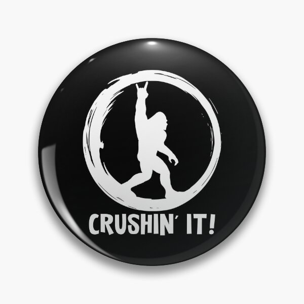 Item preview, Bigfoot Rock On Crushing It Portal designed and sold by FunWearVM.