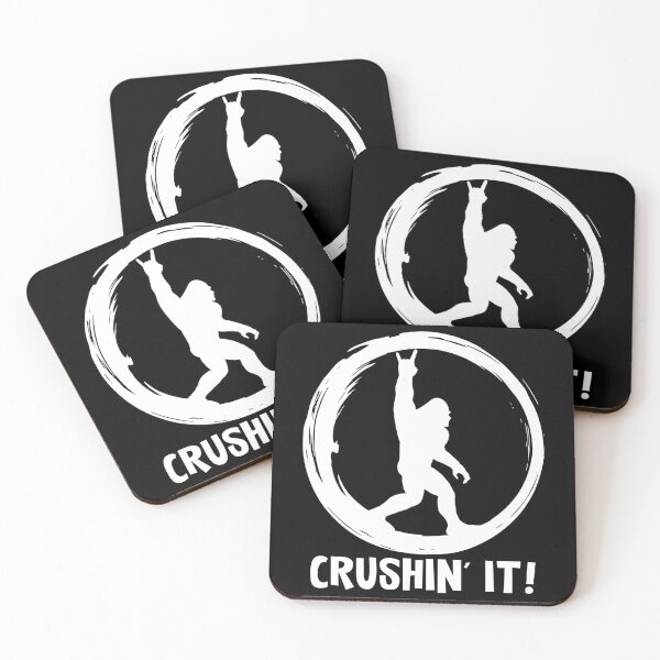Item preview, Bigfoot Rock On Crushing It Portal designed and sold by FunWearVM.