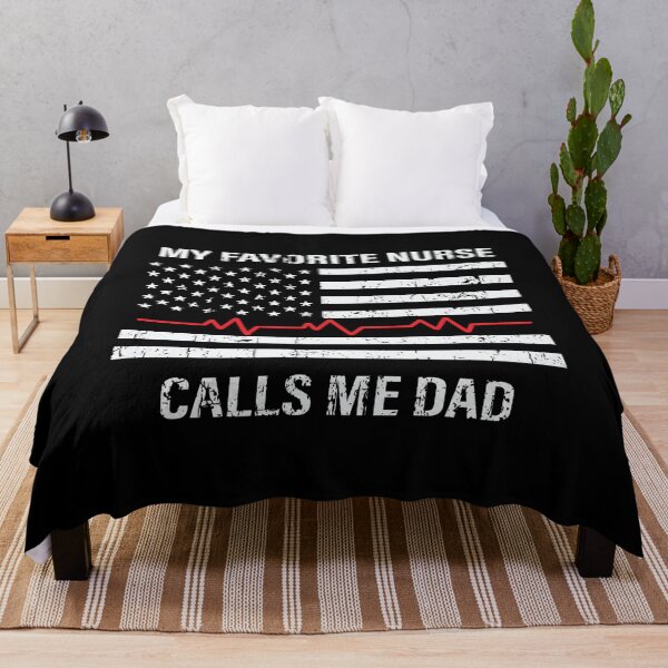 Item preview, My favourite nurse calls me dad-Funny Father's Gift designed and sold by Apoorv Choudhary.