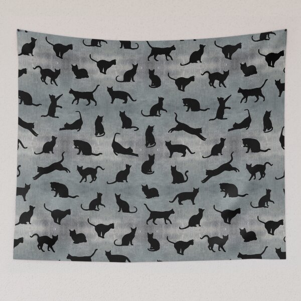 Item preview, Cats Pattern designed and sold by Studio Vickn.