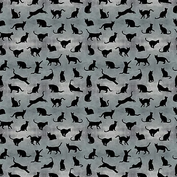 Artwork thumbnail, Cats Pattern by Studio Vickn