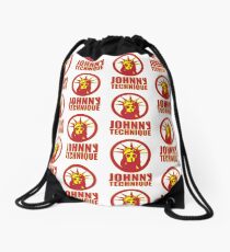 SHADED TEXT Drawstring Bag
