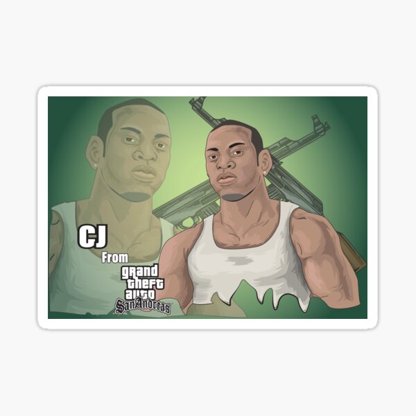 Carl Johnson Stickers Redbubble