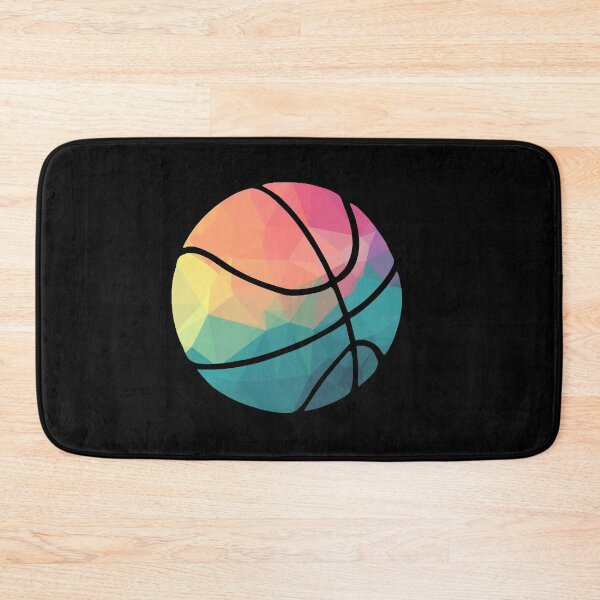 Item preview, Geometric Basketball Shape Low Poly Basketball Gift designed and sold by freeArt10.