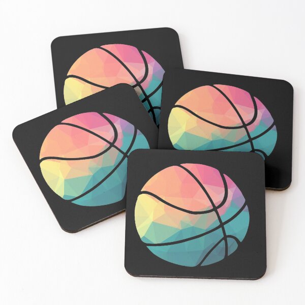 Item preview, Geometric Basketball Shape Low Poly Basketball Gift designed and sold by freeArt10.