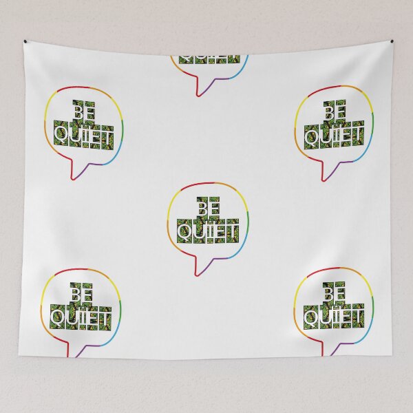 Item preview, Can you be quiet designed and sold by RIDVAN | Visual Art & Design.