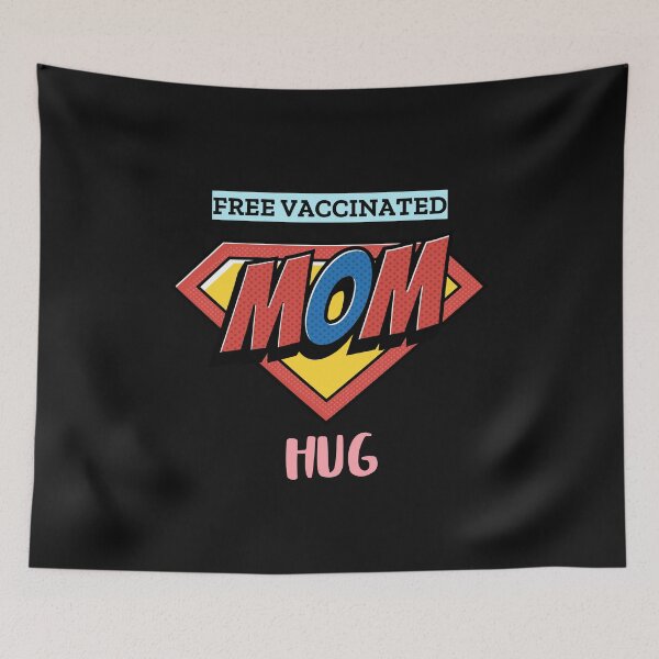 Item preview, Free vaccinated mom hug - gifts for women, gifts for mom, gift for her, mother day gifts designed and sold by mr&mrsmalik malik.