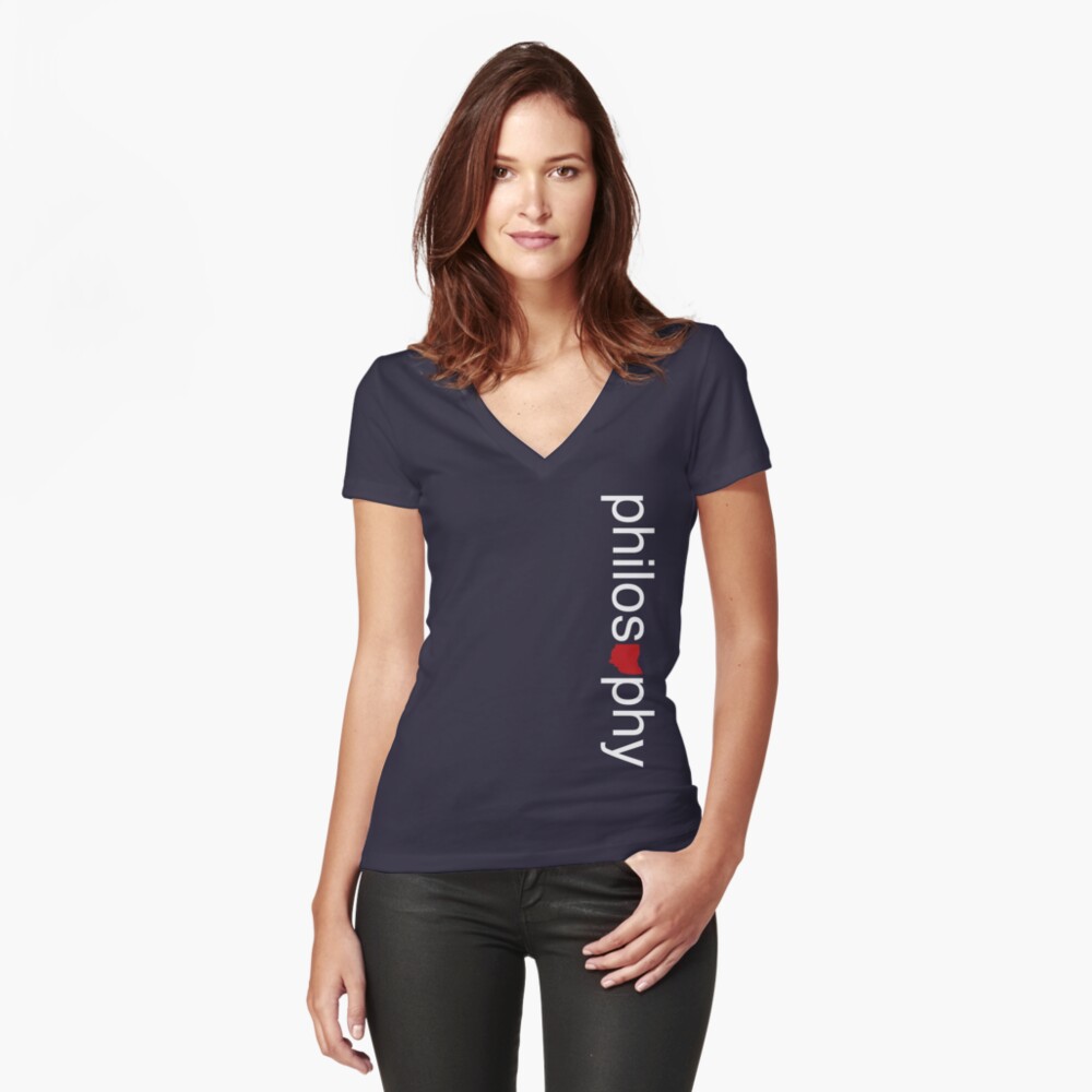 Item preview, Fitted V-Neck T-Shirt designed and sold by twpolger.