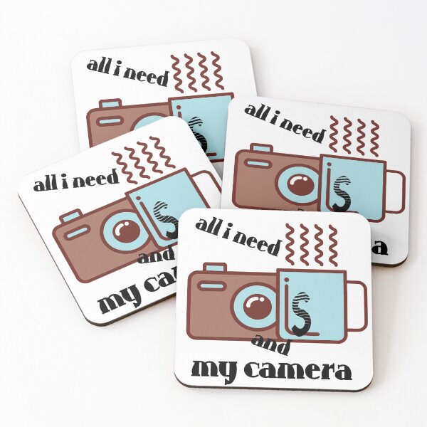 Item preview, All I Need Is Coffee And My Camera designed and sold by RONYON.