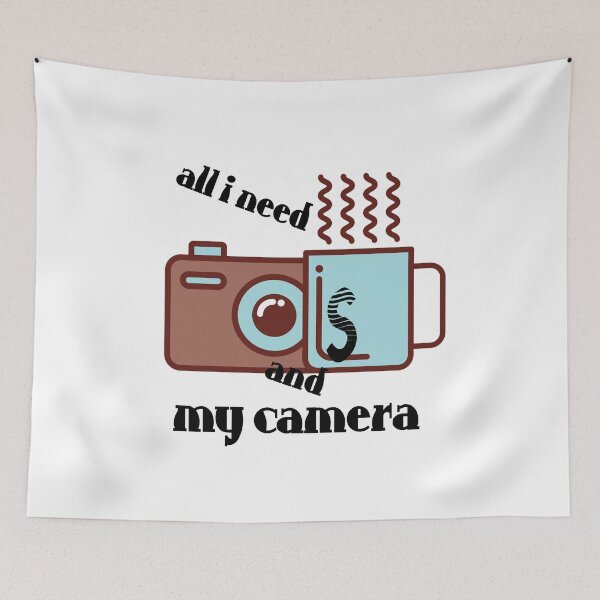 Item preview, All I Need Is Coffee And My Camera designed and sold by RONYON.