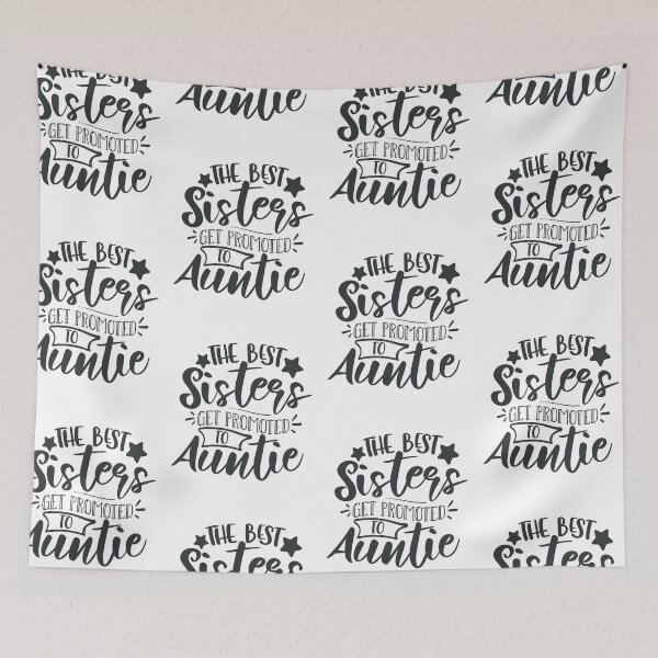 Item preview, The Best Sisters Get Promoted To Auntie designed and sold by FOX1999-Design.
