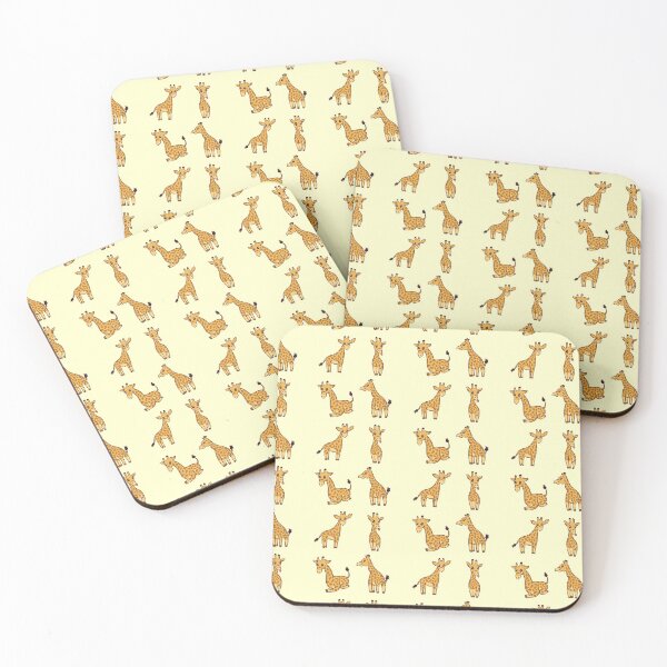 Item preview, Cute and Funny Giraffe Sticker Pack designed and sold by Wildlife Apparels Inc..