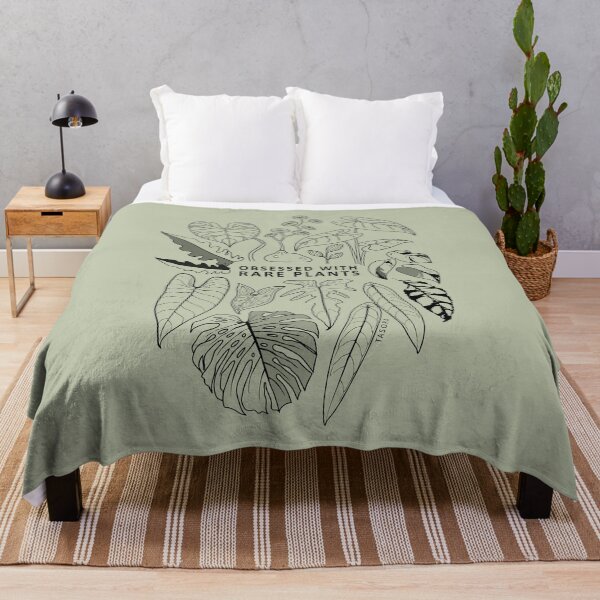 Item preview, Obsessed With Rare Plants (black print) designed and sold by TASORA.