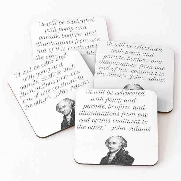 Item preview, John Adams on the fourth 4th of July  designed and sold by classicmusings.
