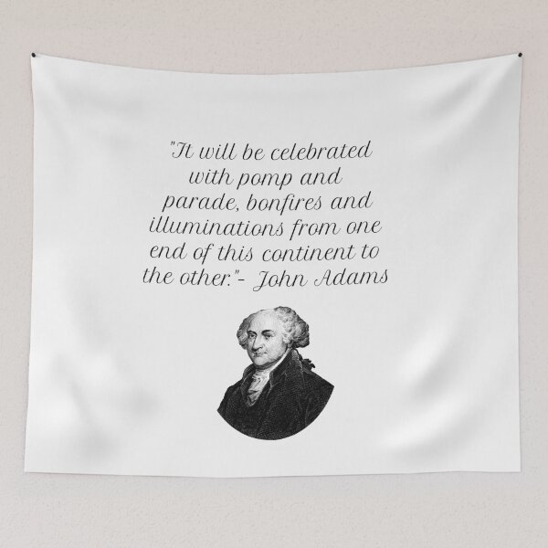 Item preview, John Adams on the fourth 4th of July  designed and sold by classicmusings.