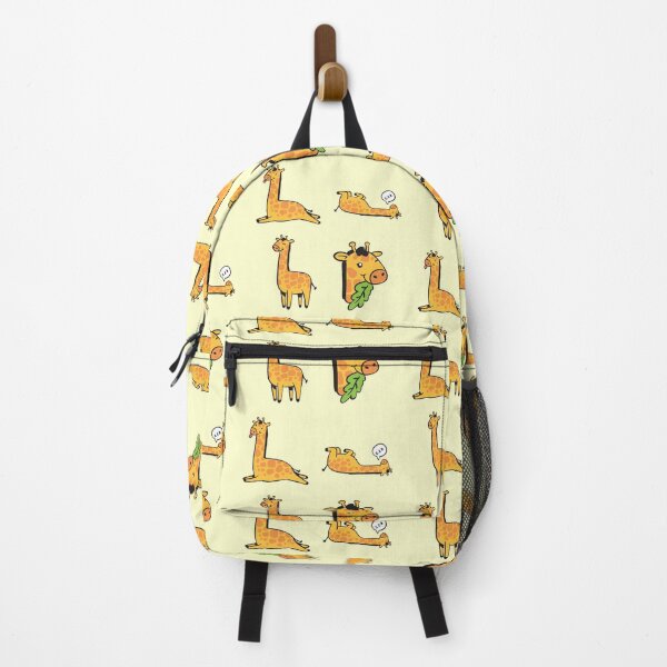 Item preview, Cute and Funny Giraffe Sticker Pack [Eating Leaf, Sleeping, Smiling] designed and sold by Wildlife Apparels Inc..