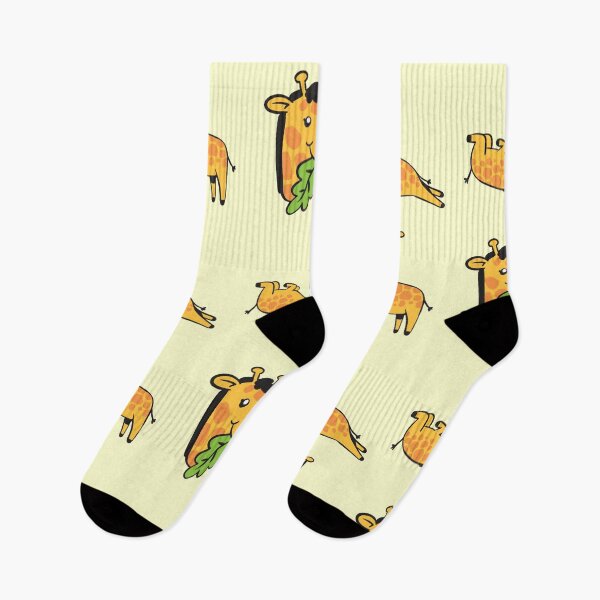 Item preview, Cute and Funny Giraffe Sticker Pack [Eating Leaf, Sleeping, Smiling] designed and sold by Wildlife Apparels Inc..
