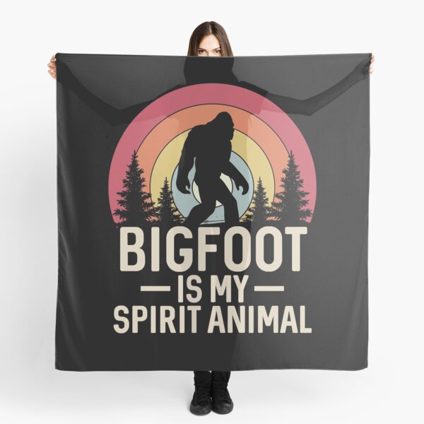 Item preview, Copy of Funny Bigfoot is my Spirit Animal Retro Sunset designed and sold by SIDHAM.