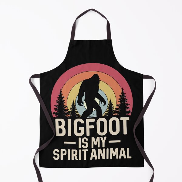 Item preview, Copy of Funny Bigfoot is my Spirit Animal Retro Sunset designed and sold by SIDHAM.