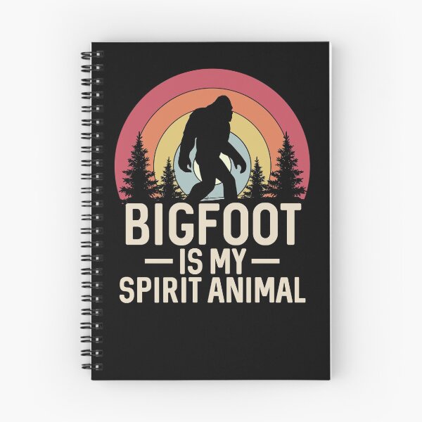Item preview, Copy of Funny Bigfoot is my Spirit Animal Retro Sunset designed and sold by SIDHAM.