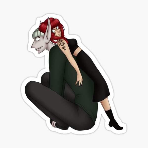 James and Tolly Sticker
