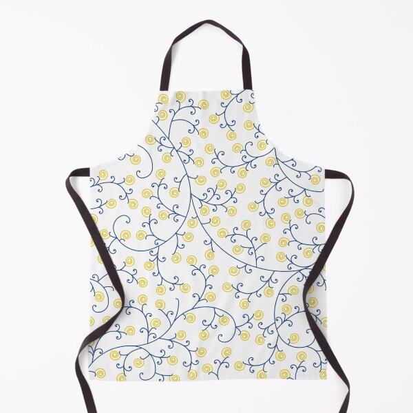 Item preview, Yellow Roses Blue Leaves Seamless Floral Pattern designed and sold by dass-art.