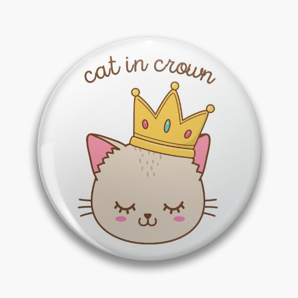 Item preview, Cat in Crown designed and sold by FeaturedStore.