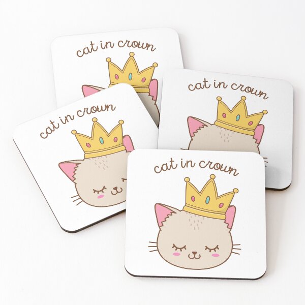 Item preview, Cat in Crown designed and sold by FeaturedStore.