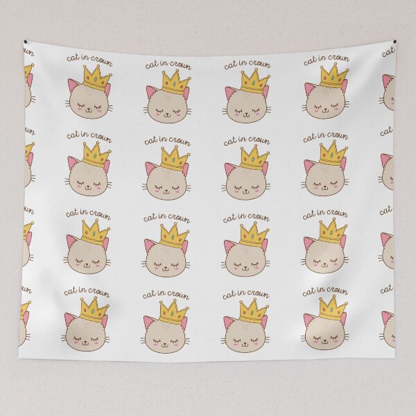 Item preview, Cat in Crown designed and sold by FeaturedStore.