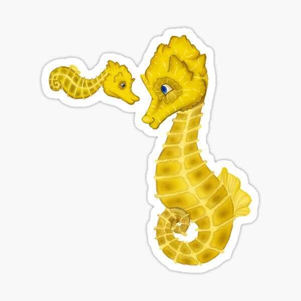 Seahorses Sticker