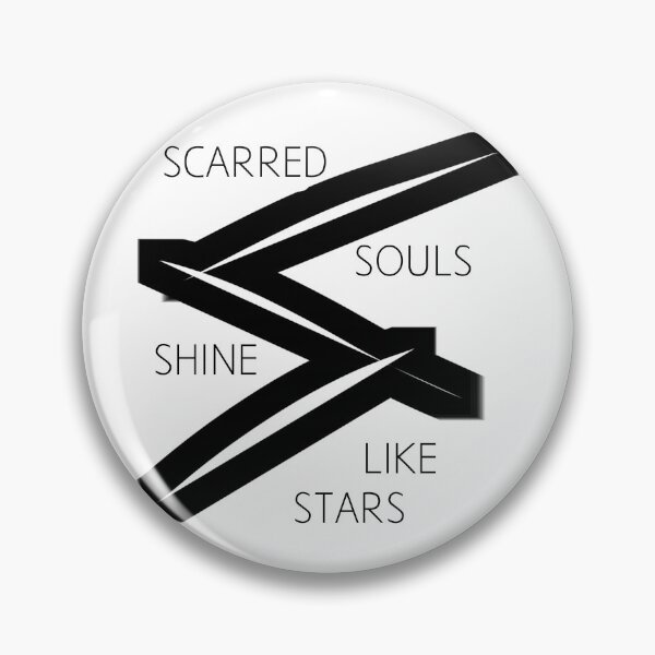 Item preview, Scarred Souls Shine Like Stars designed and sold by MJMunoz.